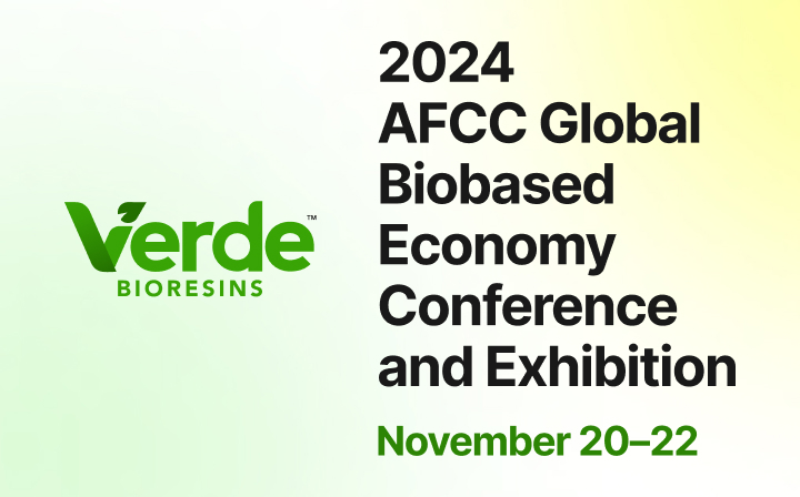 Verde Bioresins will be at AFCC Conference