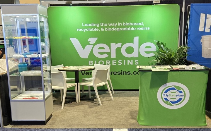 Verde Bioresins Trade Show Booth