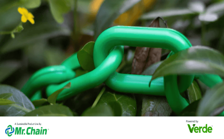 EarthMade™ chain from Verde Bioresins and Mr Chain